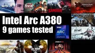 Intel Arc A380 | In 9 games | i3 10300 | Performance Test | PCIe 3.0 | April 2026