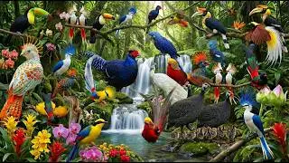 Amazon Birds in the Rainforest 🌈🌳🎥🦜🐦🦅🦩🦚