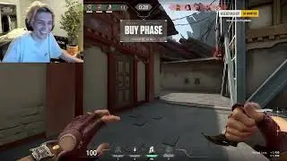Xqc do Rp in valorant