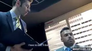 Suited man II office defence II