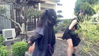 拳対決！くノ一vs忍者！  