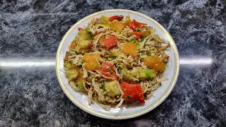 խորոված սմբուկով համեղ աղցան/вкусный салат из баклажанов