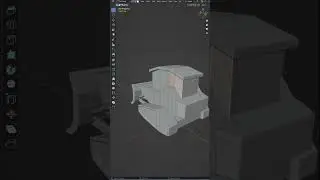 [Bulldozer] Blender Low Poly Modeling Day 277/365 