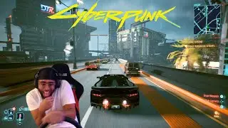 CYBERPUNK 2077 IS AMAZING ON THE WHEEL!!!