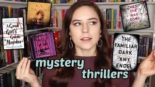 My thoughts on FIVE mystery/thrillers! | YA, adult, audiobooks