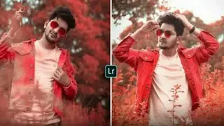 Lightroom Mobile Red Tone Editing Presets Download - Red Tone Lightroom Editing Tutorial - FREE