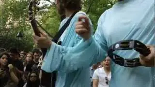 Dispatch - Not Messin' - Live Acoustic - Washington Square Park - Up Close!