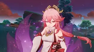 2.5 New Yae Miko Gameplay with Kokomi - GenshinImpact