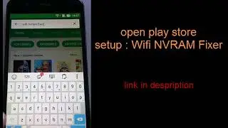 fix wifi nvram warning err 0x10 permanently