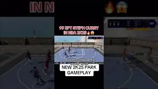 NBA 2K25 Gameplay with 99 3 pointer Steph Curry