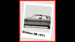 Episodio 5 Historia de Citroën a través de los Diecast : Citröen SM 1971#diecast #CitroênSM#SM