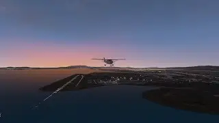 Камчатка, ознакомительный полет.