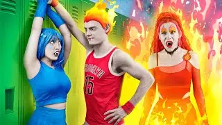 Vampir Empat Elemen / Gadis Api, Gadis Air, Gadis Badai, dan Gadis Tanah / Bagian 2