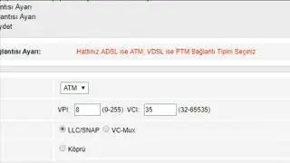 EVEREST SG-DSL2017 ADSL/VDSL HAT  MODEM KURULUMU
