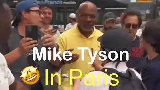 Mike Tyson in Paris 🤩
