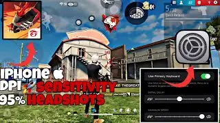 iPhone  dpi setting || iPhone dpi⚡️hud⚡️sen settings || 95% headshots rate:🎯 || ff