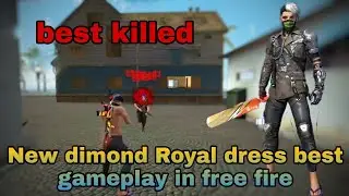 New dimond Royal dress best gameplay in free fire🔥 ||Mr Roxx Gaming||