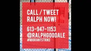 Hunger Striker Patrick #MigrantStrike2016
