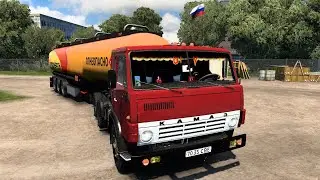 На Камазах возим грузы по России.ETS-2 v-1.44