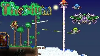 Terraria - Thorium Mod - Star Scouter No-Hit Thrower Class #6