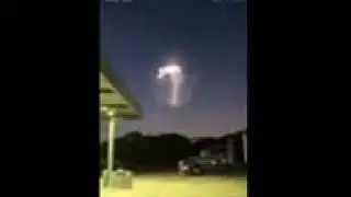 Strange sky event Ridge Manor FL (Some Language)