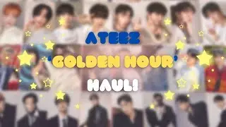 Ateez ‘Golden Hour’ Collective Haul