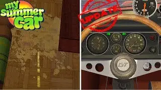 URINE ON THE FLOOR - FIXED SATSUMA HAZARDS - My Summer Car Update #23 | Radex