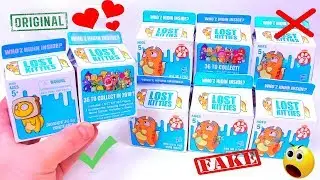 КОТЯТА В МОЛОКЕ от LPS Оригинал и Подделка!LOST KITTENS Surprise Packs with Play Dough распаковка
