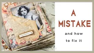 Mistake #JunkJournal fix
