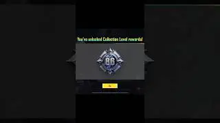86 Level Rewards 🔥 #pubgmobile