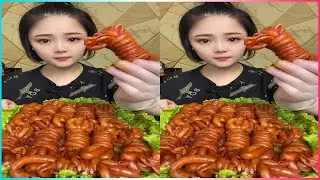 ASMR MUKBANG: Enjoying Spicy Pork Belly with Real Sounds 🎧🔥🍖 | #28