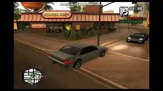 Que pasa si te lanzas del edificio mas alto de el GTA San andreas   Xarlos Holos