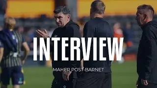 Interview: Maher reacts to Barnet defeat