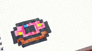 ПОНЧИК ! РИСУНКИ ПО КЛЕТОЧКАМ - PIXEL ART