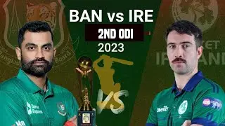 2nd Odi match full Highlights | Ban won| Bangladesh vs Ireland 2023 Series |Ban vs IRE