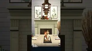 🍂 harvest fest dining + kitchen (no cc) #thesims4 #showusyourbuilds #simsbuild #speedbuild #shorts