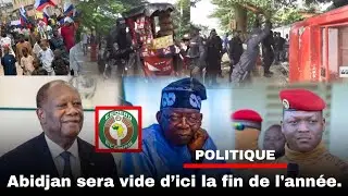 "Abidjan Déserte : Manifestations au Nigéria laissent des Pertes Humaines" victoire de L'AES.