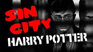 Harry Potter but in Sin City directed by David Lynch | Film Noir Horror