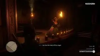 Heckler Heats up Stage Show in RDR2