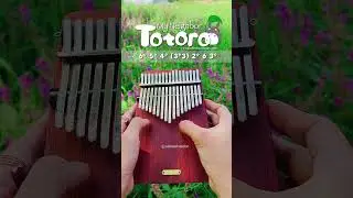My Neighbor Totoro Path of The Wind Kalimba Tutorial 