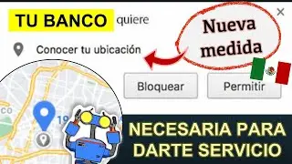 ATENCIÓN ⚠️- TU BANCO QUIERE… CONOCER TU UBICACIÓN PARA REALIZAR OPERACIONES