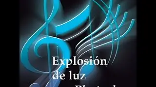 Tutorial efecto explosión luz  Photoshop