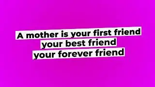 Happy Mother's Day Quotes Video Animation