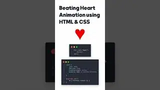 Beating Heart Animation using CSS | 