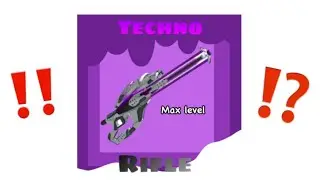 Max level of Techno Rifle.. how good is it? Zombie Attack, Roblox.