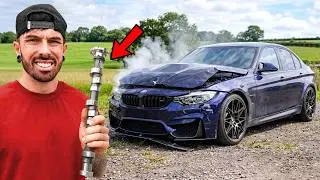 I BOUGHT A WRECKED NON-RUNNING BMW M3