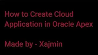 Create Web Apps with Oracle SQL database | No Code