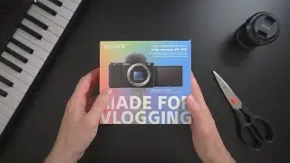 Sony ZV-E10 APS-C Camera Unboxing (ASMR)