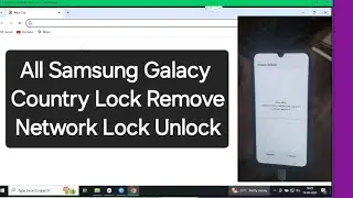 Samsung A15 Country Lock Remove 2024 / Samsung A15 Network Lock  Sim Lock Unlock Android 14