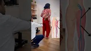 Sciatica pain | back pain | chiropractor in india #trend #feed #feedshort #ytshort
